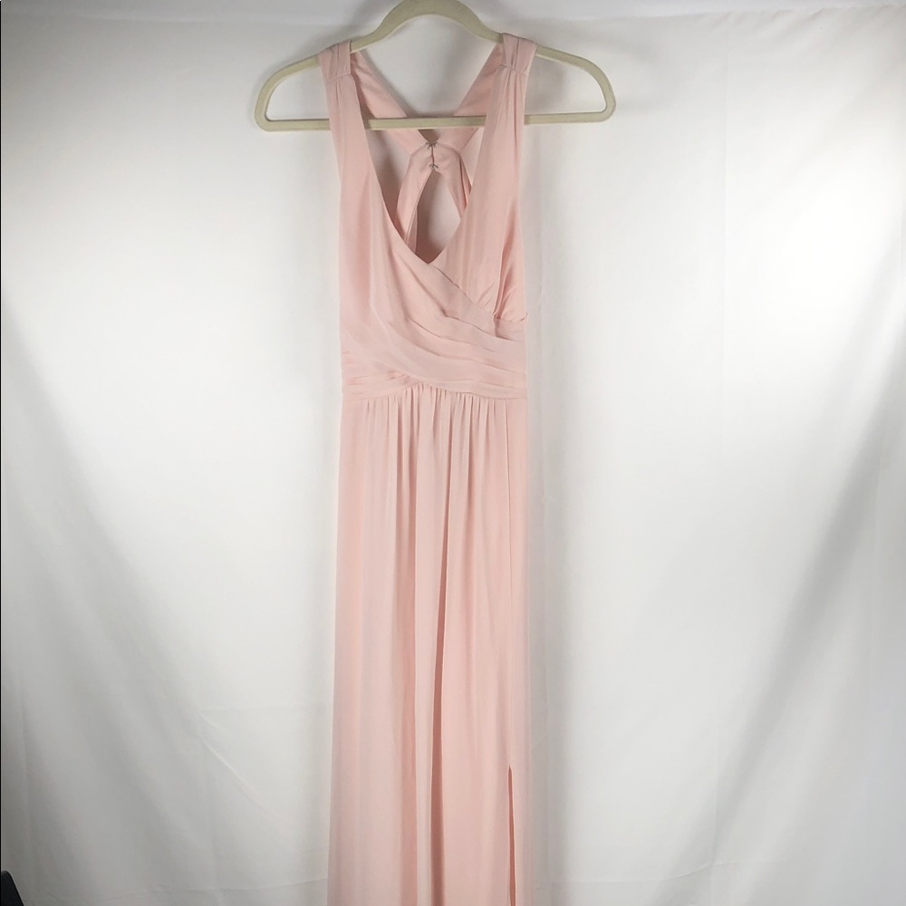 Women's Pink Grecian Prom Dress‎